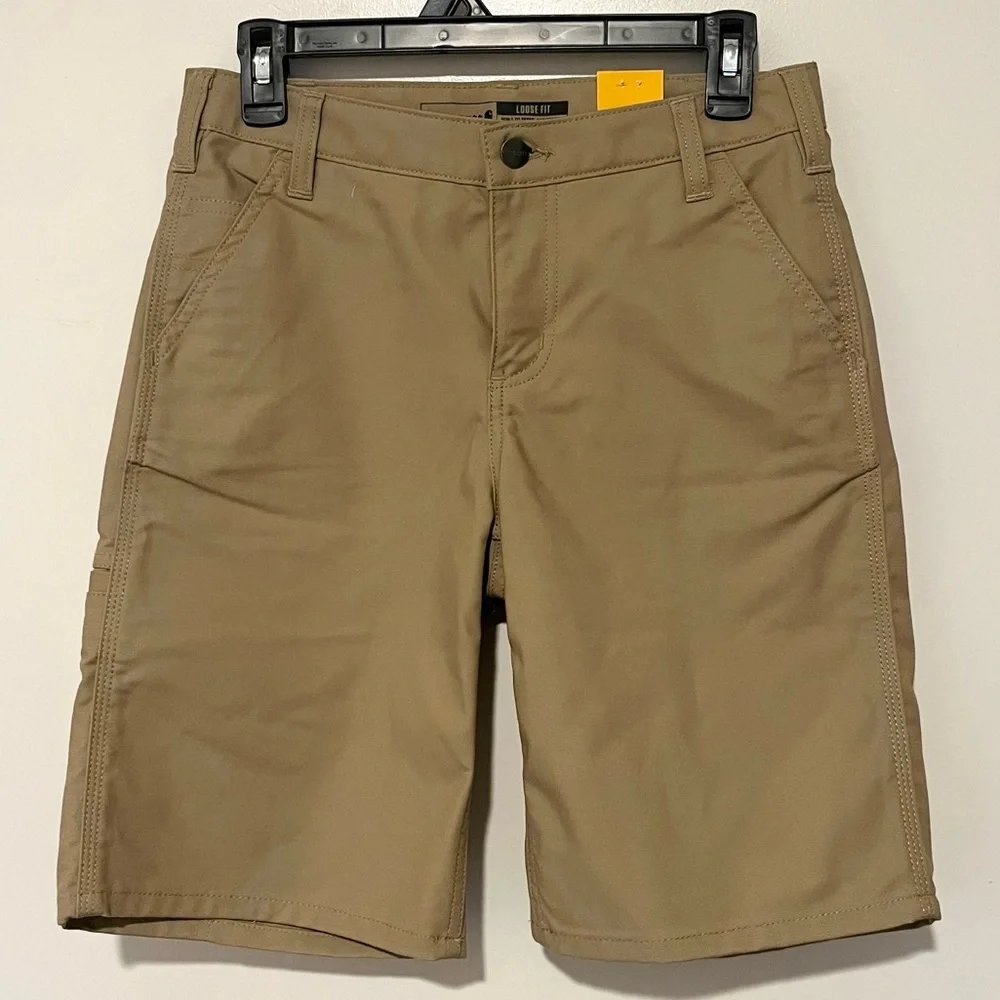 NWT x2 Carhartt Women’s Canvas Work Short - Picture 6 of 9